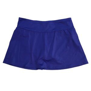 Lands' End Tummy Control Skirt Swim Bikini Bottom